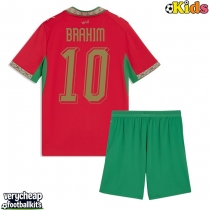 Morocco Brahim Diaz #10 Replica Home Minikit World Cup 2026 Short Sleeve (+ pants)